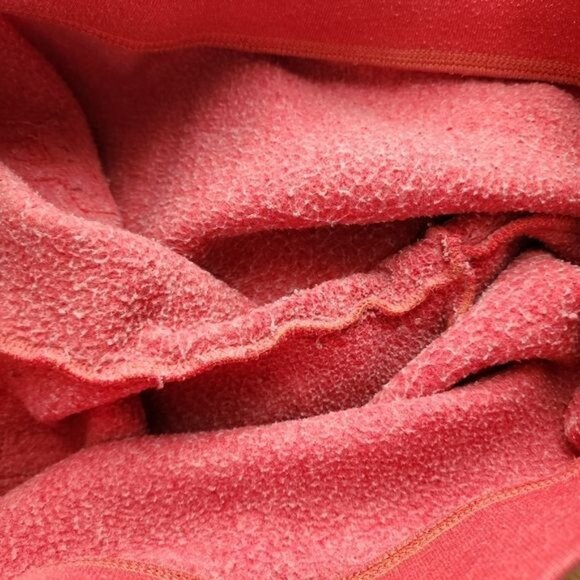 VS VINTAGE Y2K Pink Booty Logo Sweatpants in Red size M - Picture 8 of 9